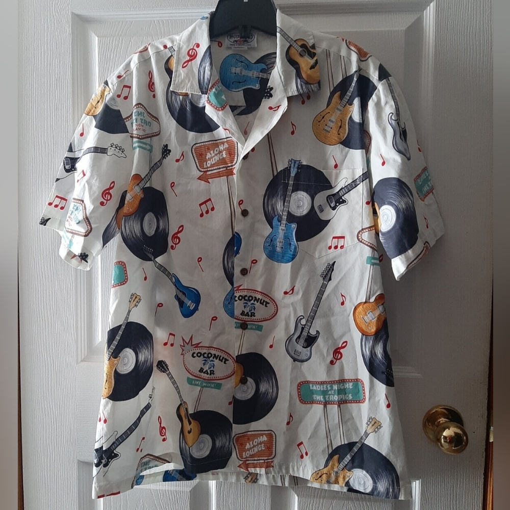 Vintage Pacific Legends 100% Cotton Made in Hawaii Men's Size Large